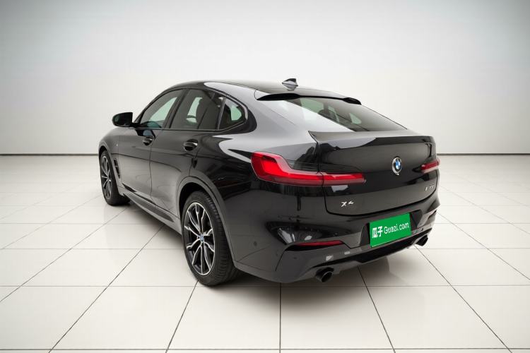 Used BMW X4 2021 xDrive 30i M Sport Night Edition package Rear Left 45 Deg
