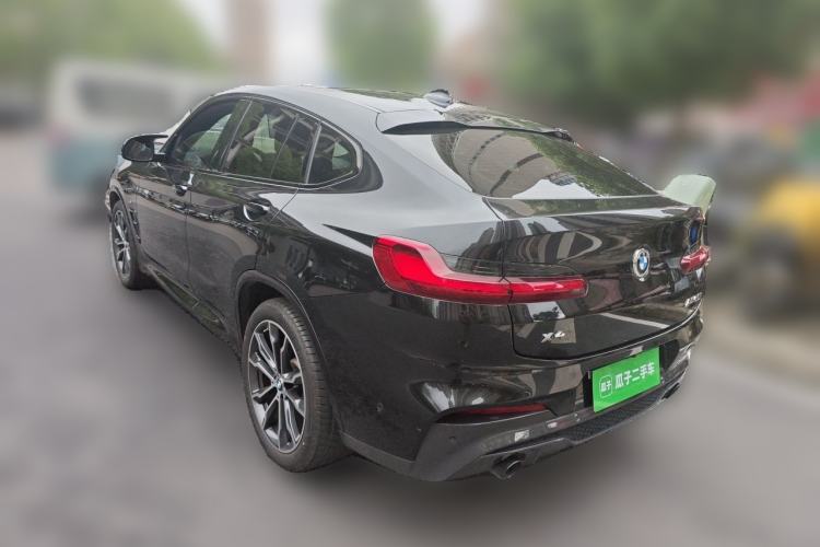 Used BMW X4 2021 xDrive 30i M Sport Night Edition package Rear Left 45 Deg