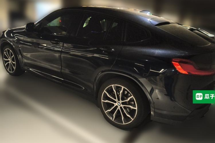 Used BMW X4 2021 xDrive 25i M Sport Night Edition package Rear Left 45 Deg