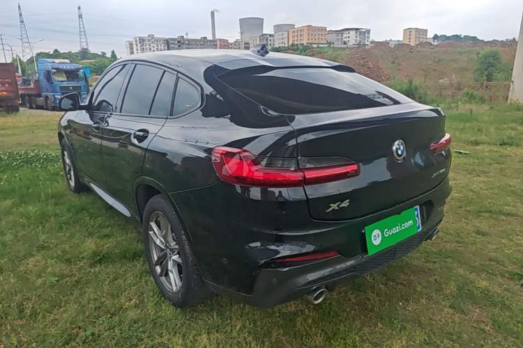 Used BMW X4 2021 Restyled xDrive 25i M Sport Package Rear Left 45 Deg