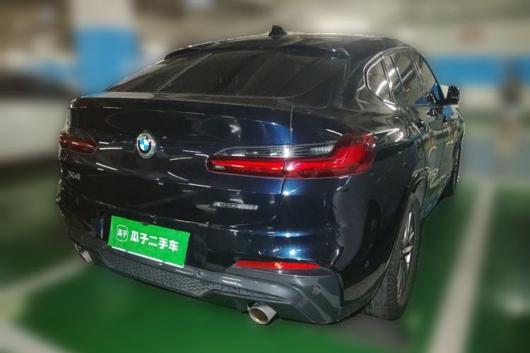 Used BMW X4 2021 Restyled xDrive 25i M Sport Package Rear Right 45 Deg