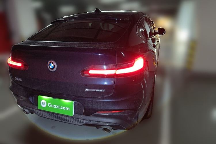 Used BMW X4 2021 xDrive 25i M Sport Package Rear Right 45 Deg