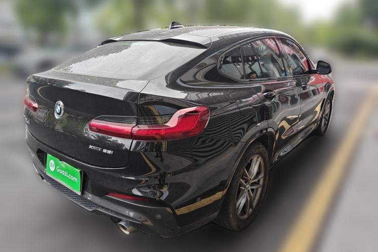 Used BMW X4 2021 xDrive 25i M Sport Package Rear Right 45 Deg