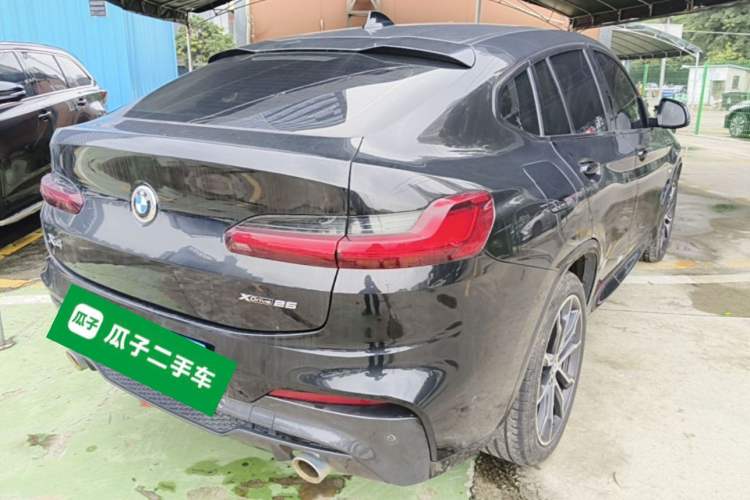 Used BMW X4 2021 xDrive 25i M Sport Package Rear Right 45 Deg