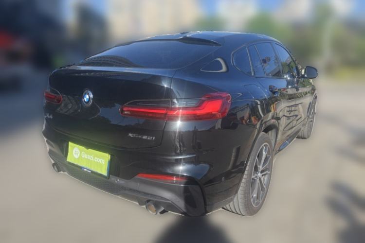 Used BMW X4 2021 xDrive 30i M Sport Night Edition package Rear Right 45 Deg