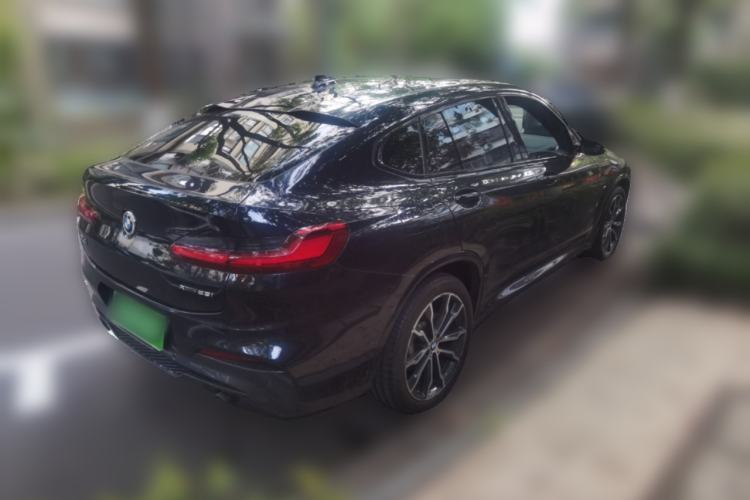 Used BMW X4 2021 xDrive 25i M Sport Night Edition package Rear Right 45 Deg