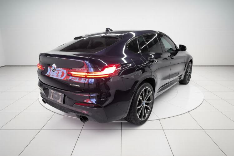 Used BMW X4 2021 xDrive 25i M Sport Night Edition package Rear Right 45 Deg