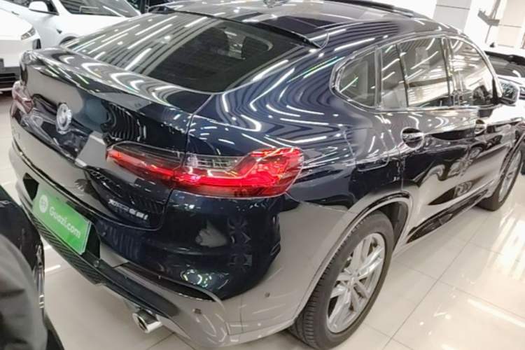 Used BMW X4 2021 xDrive 25i M Sport Package Rear Right 45 Deg