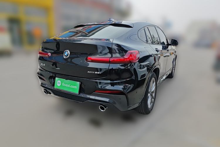 Used BMW X4 2021 xDrive 25i M Sport Package Rear Right 45 Deg