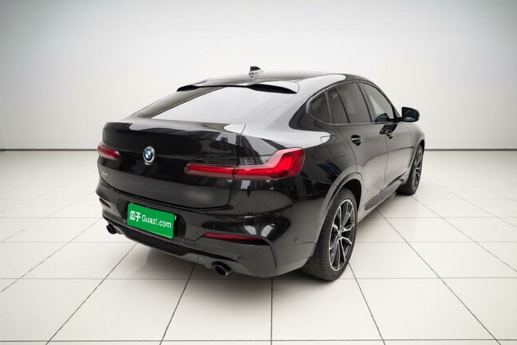 Used BMW X4 2021 xDrive 30i M Sport Night Edition package Rear Right 45 Deg