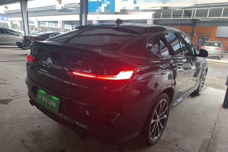 Used BMW X4 2021 xDrive 25i M Sport Night Edition package Rear Right 45 Deg