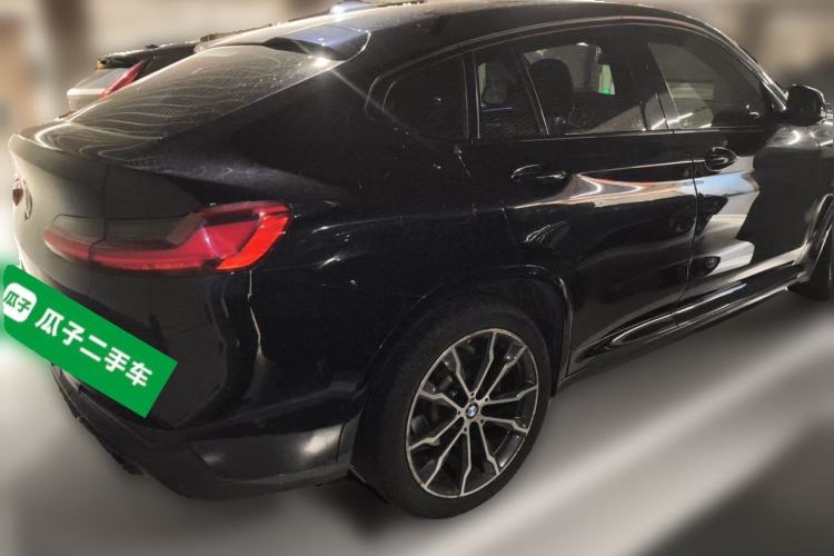 Used BMW X4 2021 xDrive 25i M Sport Night Edition package Rear Right 45 Deg