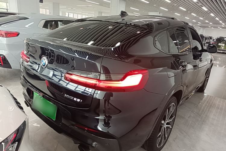 Used BMW X4 2021 Restyled xDrive 25i M Sport Night Edition Package Rear Right 45 Deg