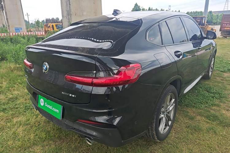 Used BMW X4 2021 Restyled xDrive 25i M Sport Package Rear Right 45 Deg