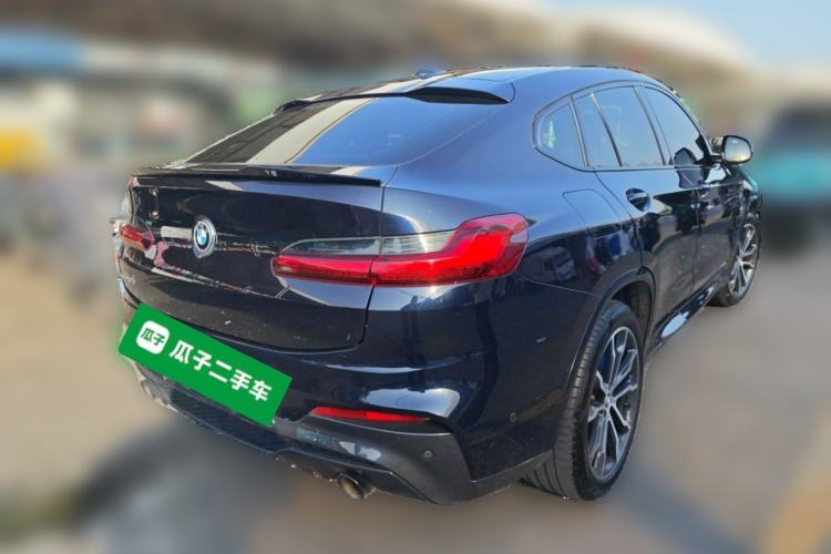 Used BMW X4 2021 xDrive 25i M Sport Night Edition package Rear Right 45 Deg