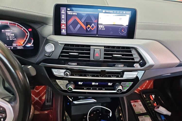 Used BMW X4 2021 xDrive 25i M Sport Package Audio And AC Panel
