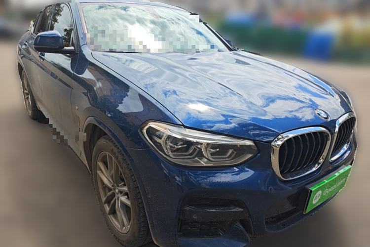 Used BMW X4 2021 xDrive 25i M Sport Package Front Right 45 Deg