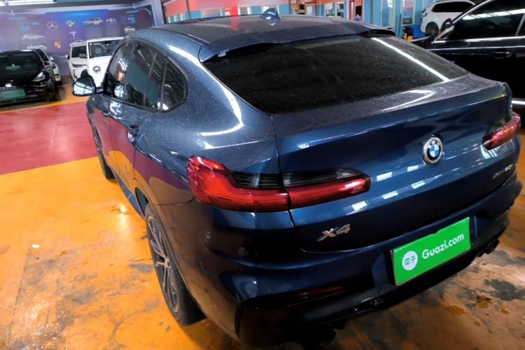 Used BMW X4 2021 Restyled xDrive 30i M Sport Night Edition Package Rear Left 45 Deg