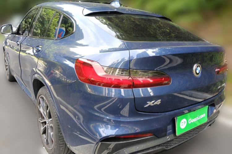 Used BMW X4 2021 Restyled xDrive 30i M Sport Night Edition Package Rear Left 45 Deg