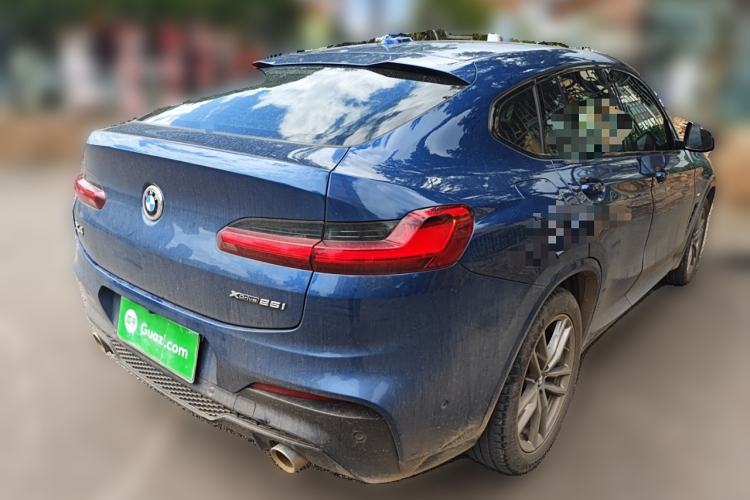 Used BMW X4 2021 xDrive 25i M Sport Package Rear Right 45 Deg