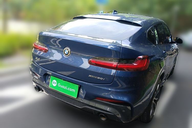 Used BMW X4 2021 Restyled xDrive 30i M Sport Night Edition Package Rear Right 45 Deg