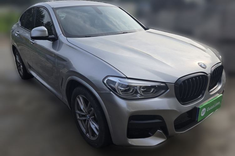 Used BMW X4 2021 xDrive 25i M Sport Package Front Right 45 Deg