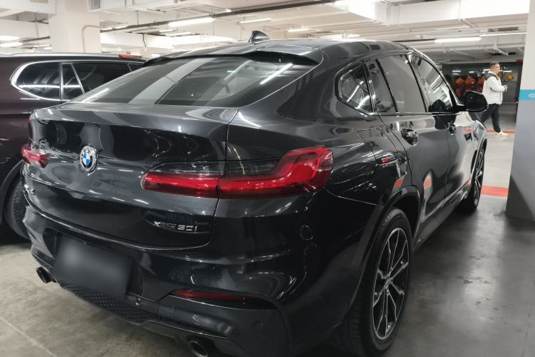 Used BMW X4 2021 Restyled xDrive 30i M Sport Night Edition Package Rear Right 45 Deg