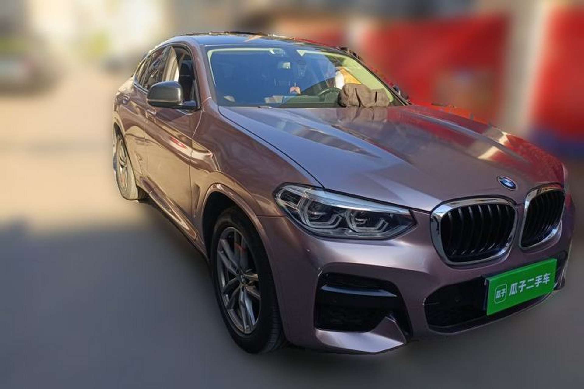 Used BMW X4 2021 xDrive 25i M Sport Package Front Right 45 Deg