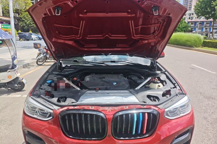 Used BMW X4 2021 xDrive 30i M Sport Night Edition package Engine Bay