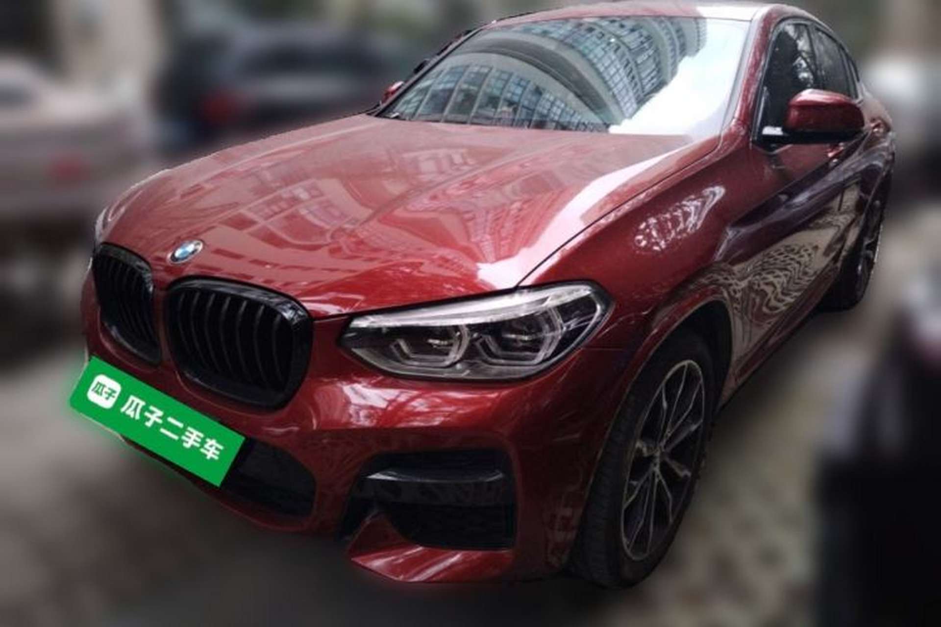 Used BMW X4 2021 xDrive 25i M Sport Night Edition package Front Left 45 Deg