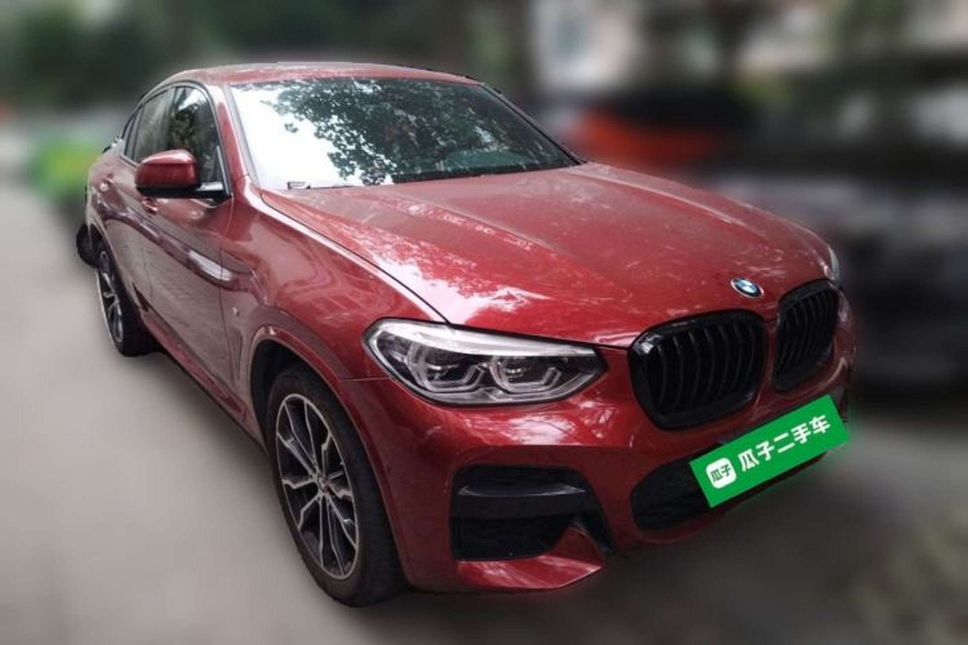 Used BMW X4 2021 xDrive 25i M Sport Night Edition package Front Right 45 Deg