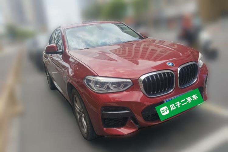 Used BMW X4 2021 xDrive 25i M Sport Package Front Right 45 Deg