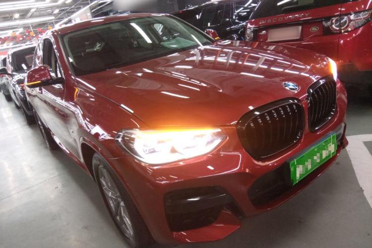 Used BMW X4 2021 xDrive 25i M Sport Package Front Right 45 Deg