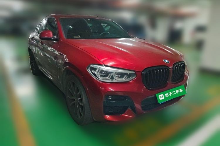 Used BMW X4 2021 xDrive 25i M Sport Night Edition package Front Right 45 Deg