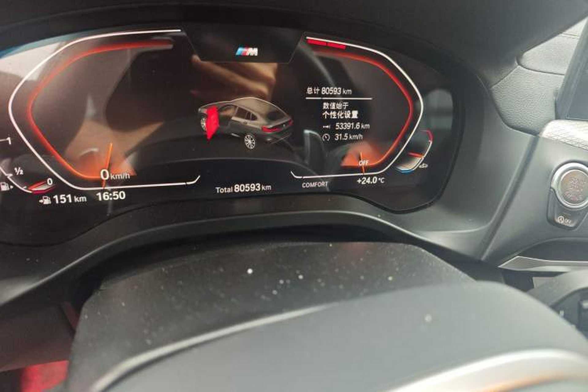 Used BMW X4 2021 xDrive 25i M Sport Package Instrument Cluster