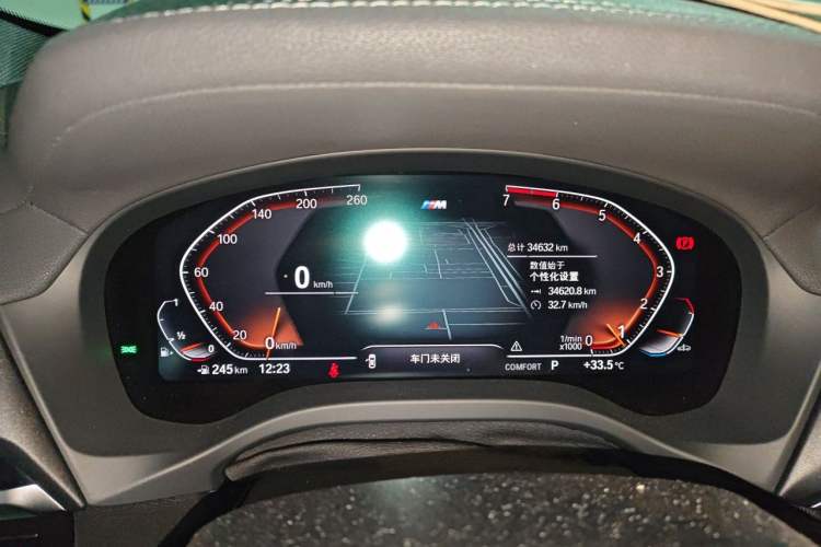 Used BMW X4 2021 xDrive 25i M Sport Night Edition package Instrument Cluster