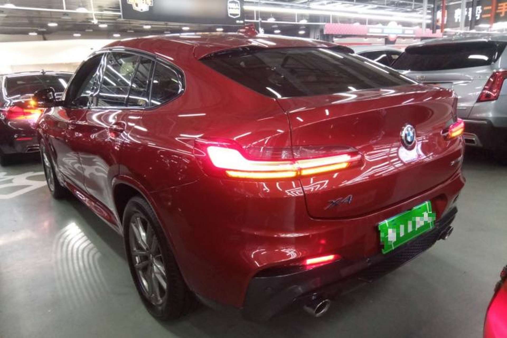 Used BMW X4 2021 xDrive 25i M Sport Package Rear Left 45 Deg