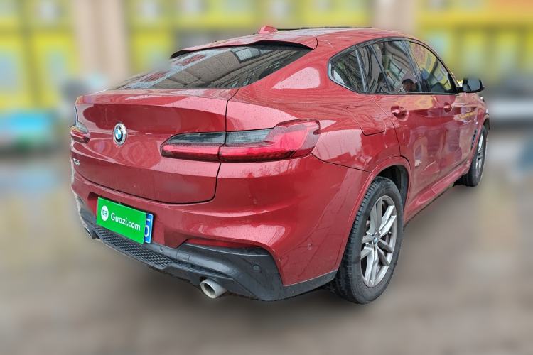 Used BMW X4 2021 Restyled xDrive 25i M Sport Package Rear Right 45 Deg