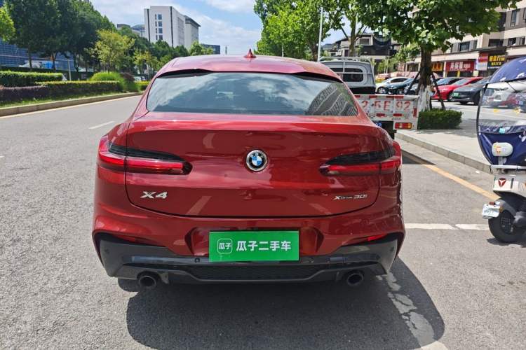Used BMW X4 2021 xDrive 30i M Sport Night Edition package Rear