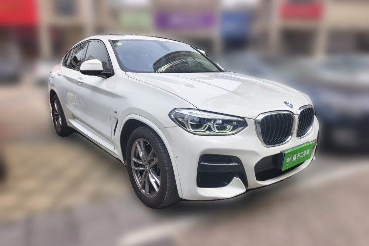Used BMW X4 2021 xDrive 25i M Sport Package Front Right 45 Deg