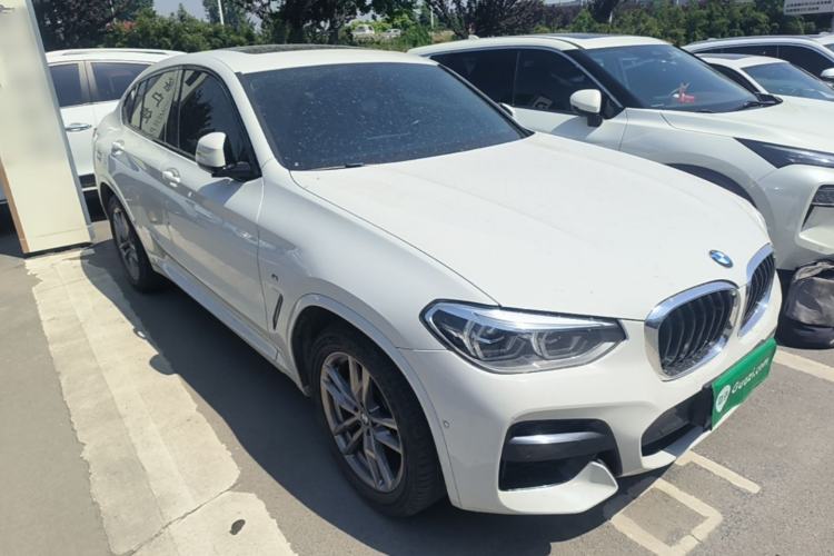 Used BMW X4 2021 xDrive 25i M Sport Package Front Right 45 Deg