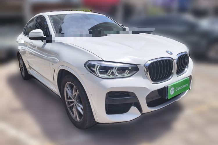 Used BMW X4 2021 xDrive 25i M Sport Package Front Right 45 Deg