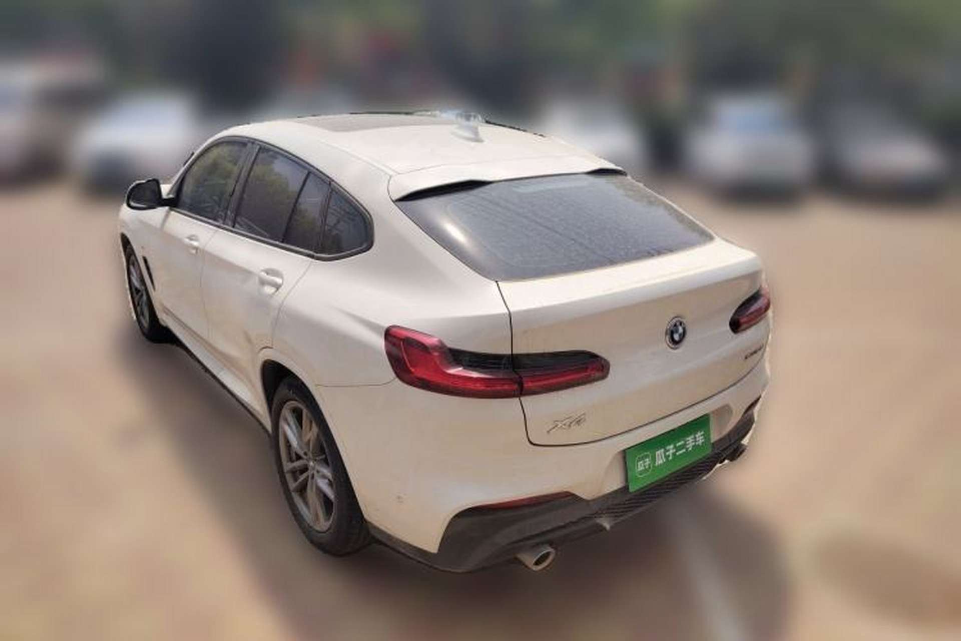 Used BMW X4 2021 xDrive 25i M Sport Package Rear Left 45 Deg