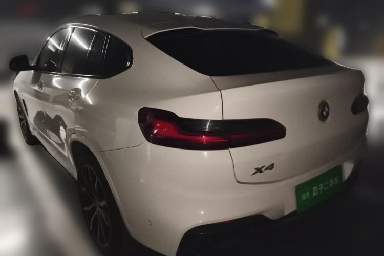 Used BMW X4 2021 xDrive 25i M Sport Night Edition package Rear Left 45 Deg