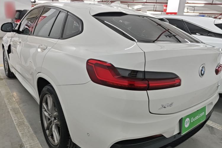 Used BMW X4 2021 Restyled xDrive 25i M Sport Package Rear Left 45 Deg