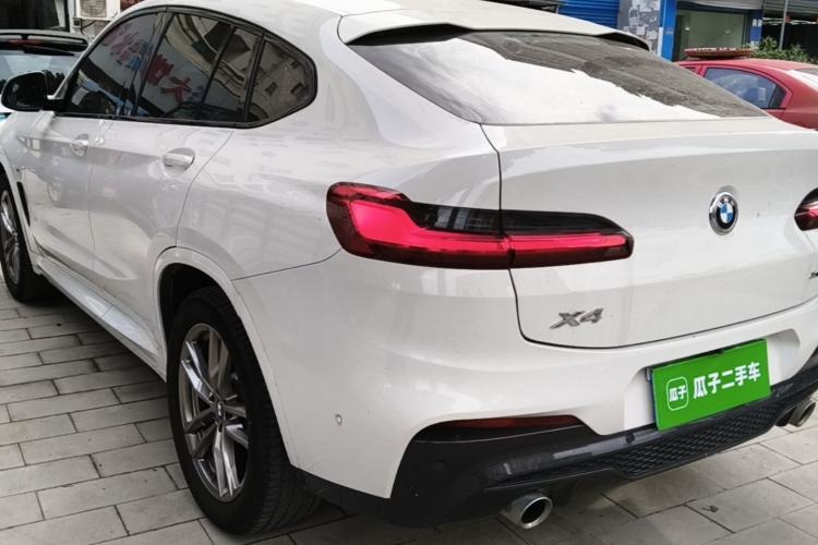 Used BMW X4 2021 xDrive 25i M Sport Package Rear Left 45 Deg