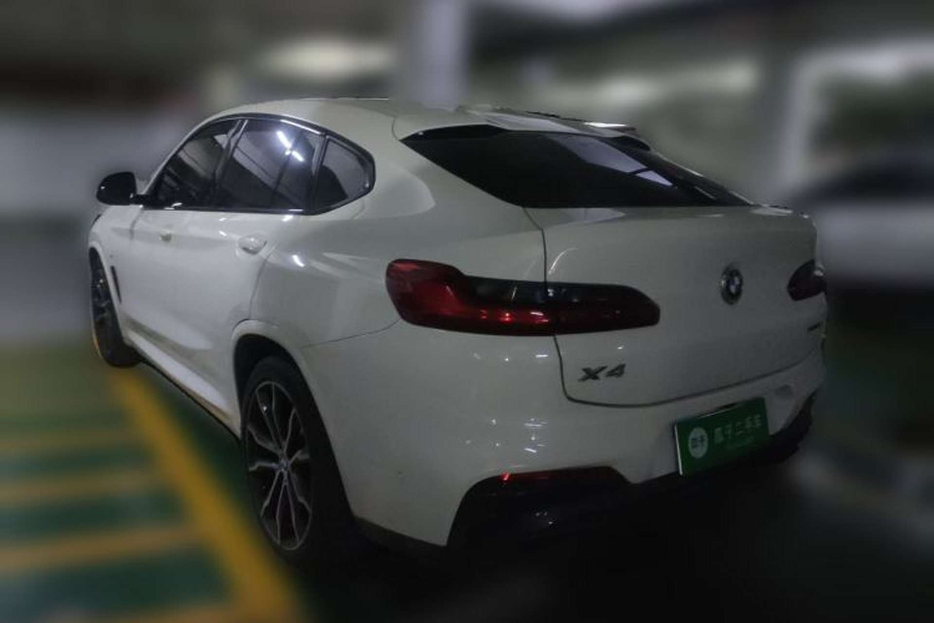 Used BMW X4 2021 Restyled xDrive 25i M Sport Night Edition Package Rear Left 45 Deg