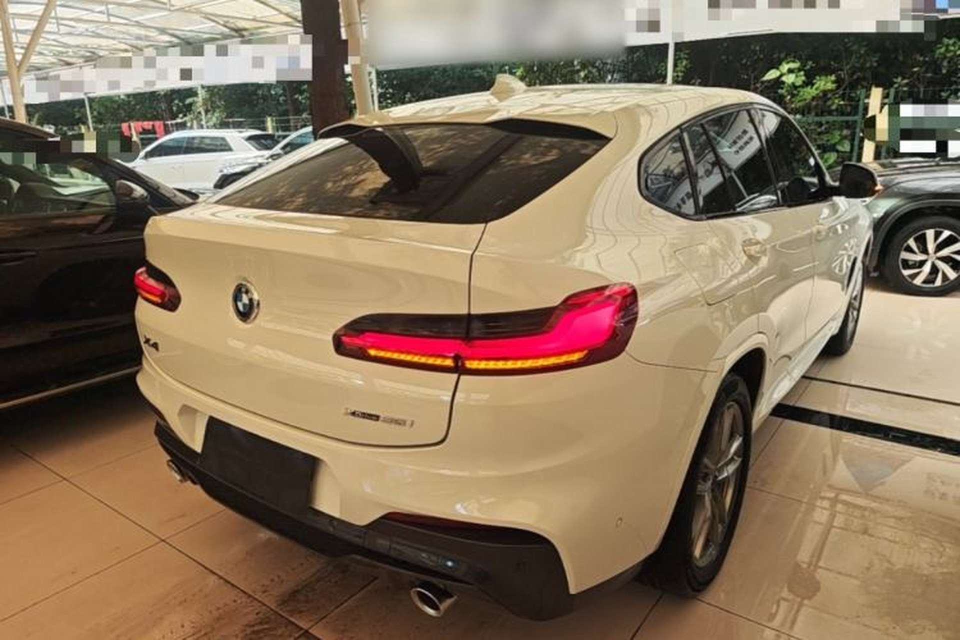 Used BMW X4 2021 xDrive 25i M Sport Package Rear Right 45 Deg