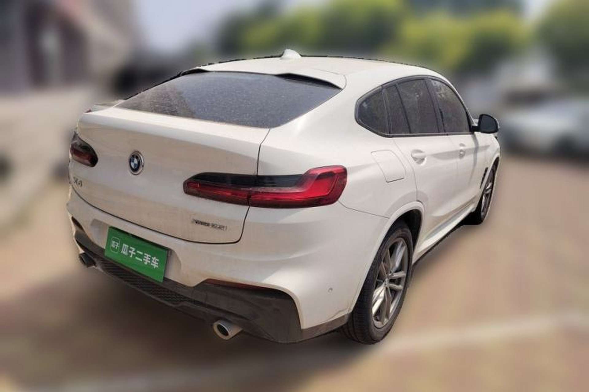 Used BMW X4 2021 xDrive 25i M Sport Package Rear Right 45 Deg