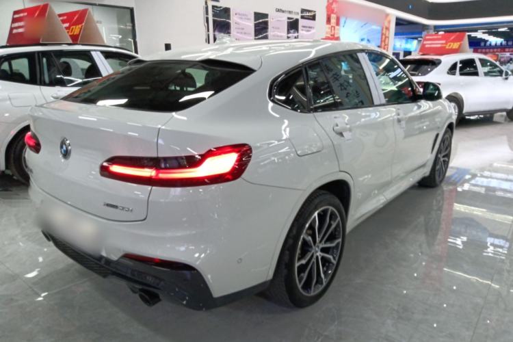 Used BMW X4 2021 Restyled xDrive 25i M Sport Night Edition Package Rear Right 45 Deg